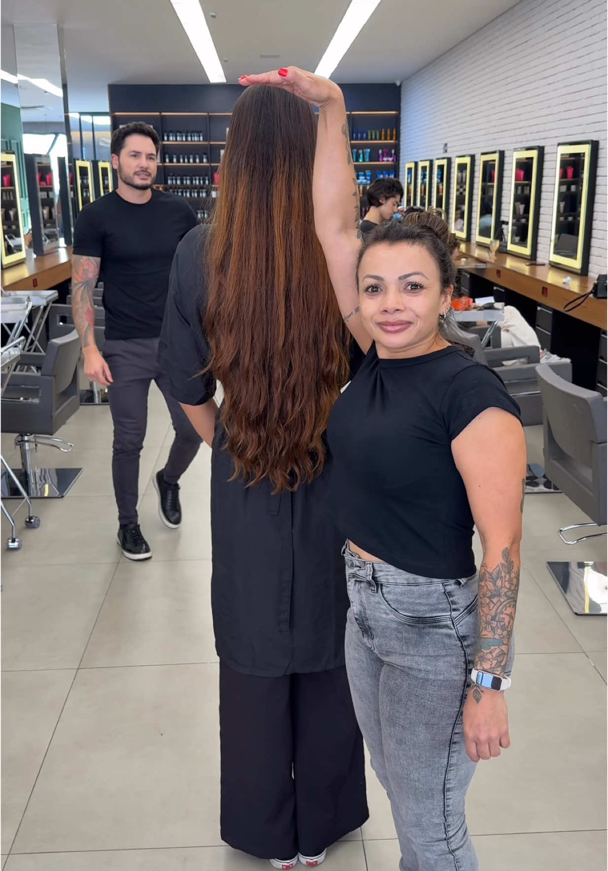 CORREÇÃO DE COR  #hair #haircolor #cabelo #balayage 