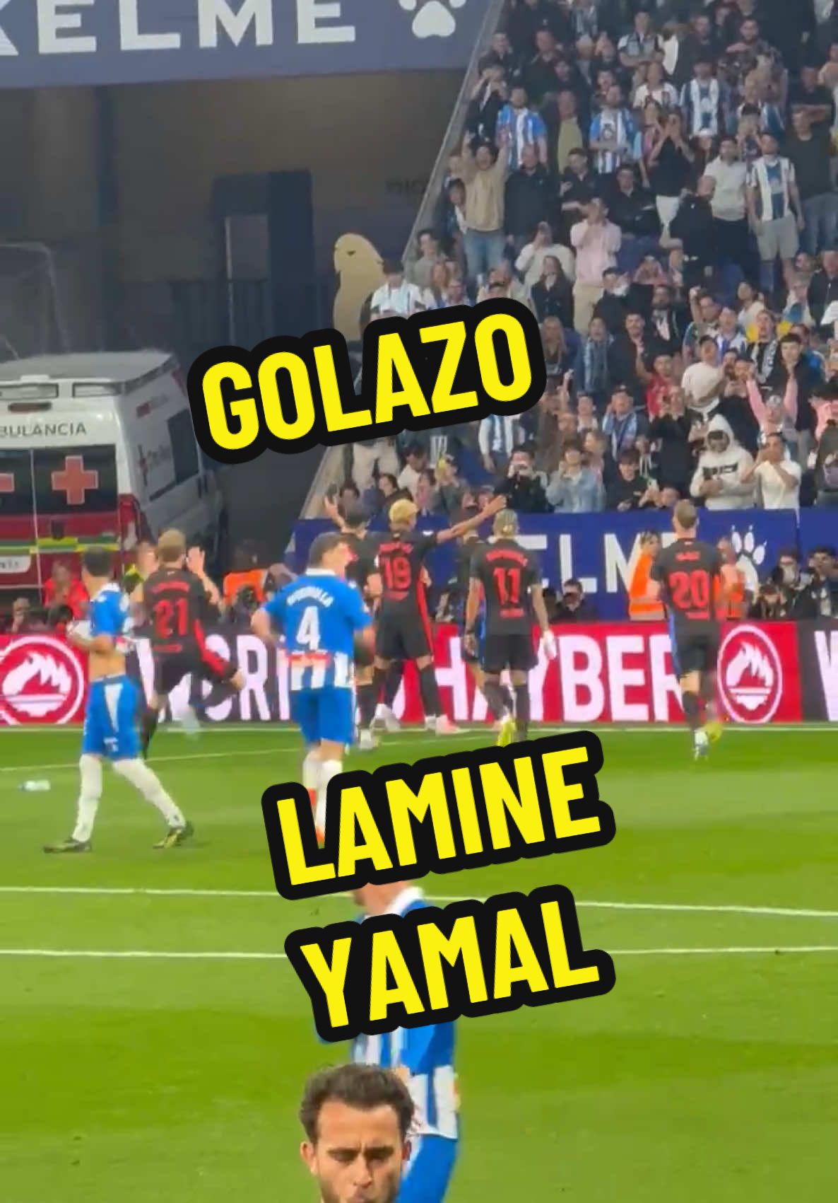 Lamine Yamal⚽️ Espanyol 0-1 Barça  🎥@raul_morte #lamineyamal #derbi #gol #golazo #fcbarcelona 