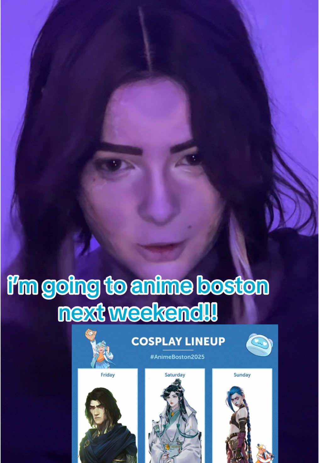 I’m so excited!!!! #animeboston2025 