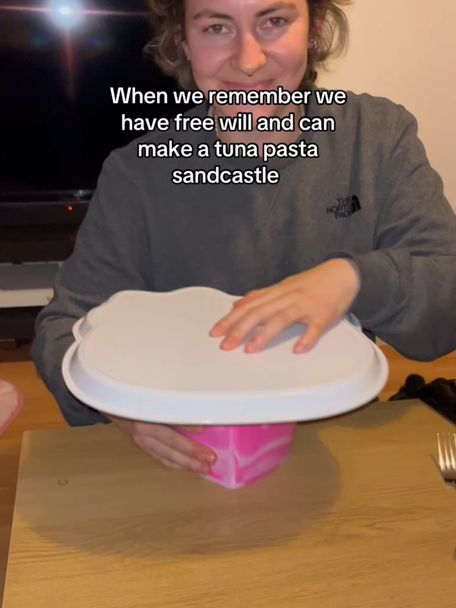 Building a Whimsical Tuna Pasta Sandcastle for Dinner Fun #BVIRAL @nectarinegirl