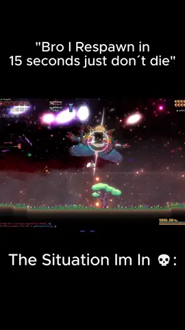 Terraria Nameless Deity Bossfight #terraria #tmodloader #empressoflight #terrariagameplay #moonlord #fy #fyp #namelessdeity