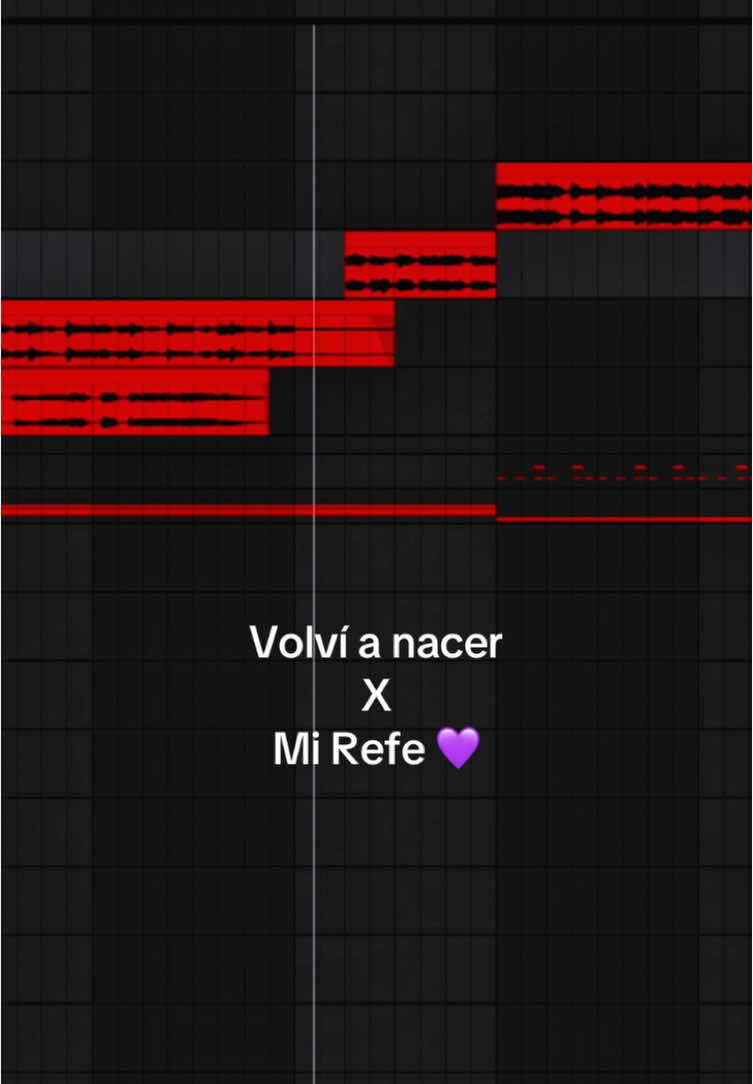 Volví a Nacer x Mi Refe (MASHUP) 💜 #mirefe #mashup #djclarion #romantic 
