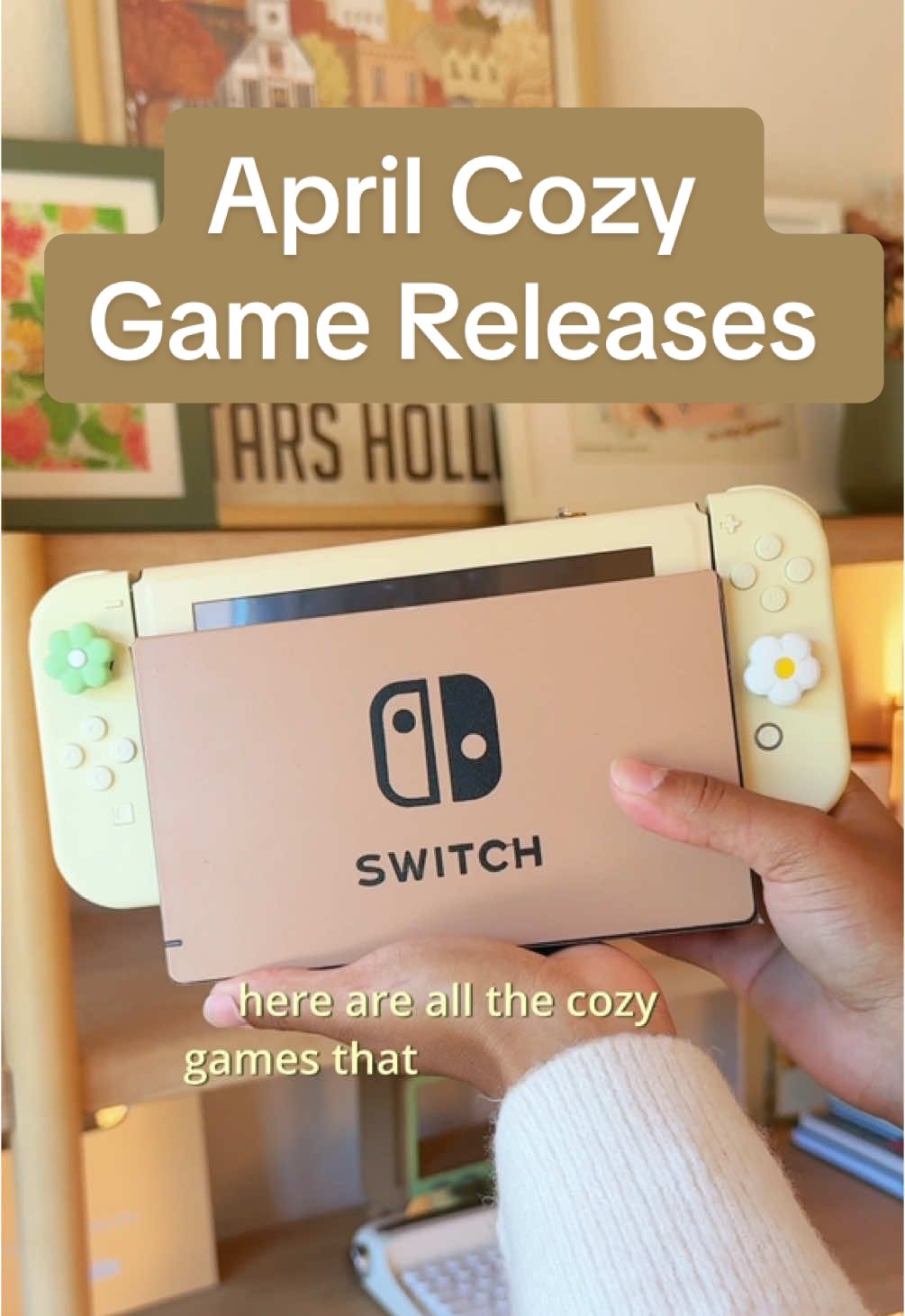 last month’s cozy releases for ya!!🫶🏽  the eShop was so quiet in April!! so, I gathered some cozy PC releases too! ⛰️ Monument Valley 🎵 Tempopo 🥕 Tiny Garden 🕵🏽‍♂️ Detective Dotson 🪲 Bugaboo Pocket  #cozygames #nintendoswitch #cozygamesforswitch #cozyhobbies #hobbytok #cozygamer #cozygamesforpc #cozygamesonswitch #cozygamesonpc 