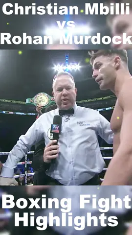 Christian Mbilli vs Rohan Murdock - Boxing Fight Highlights #boxing🥊 #mma #ufc_mma_sport #UFC #boxing