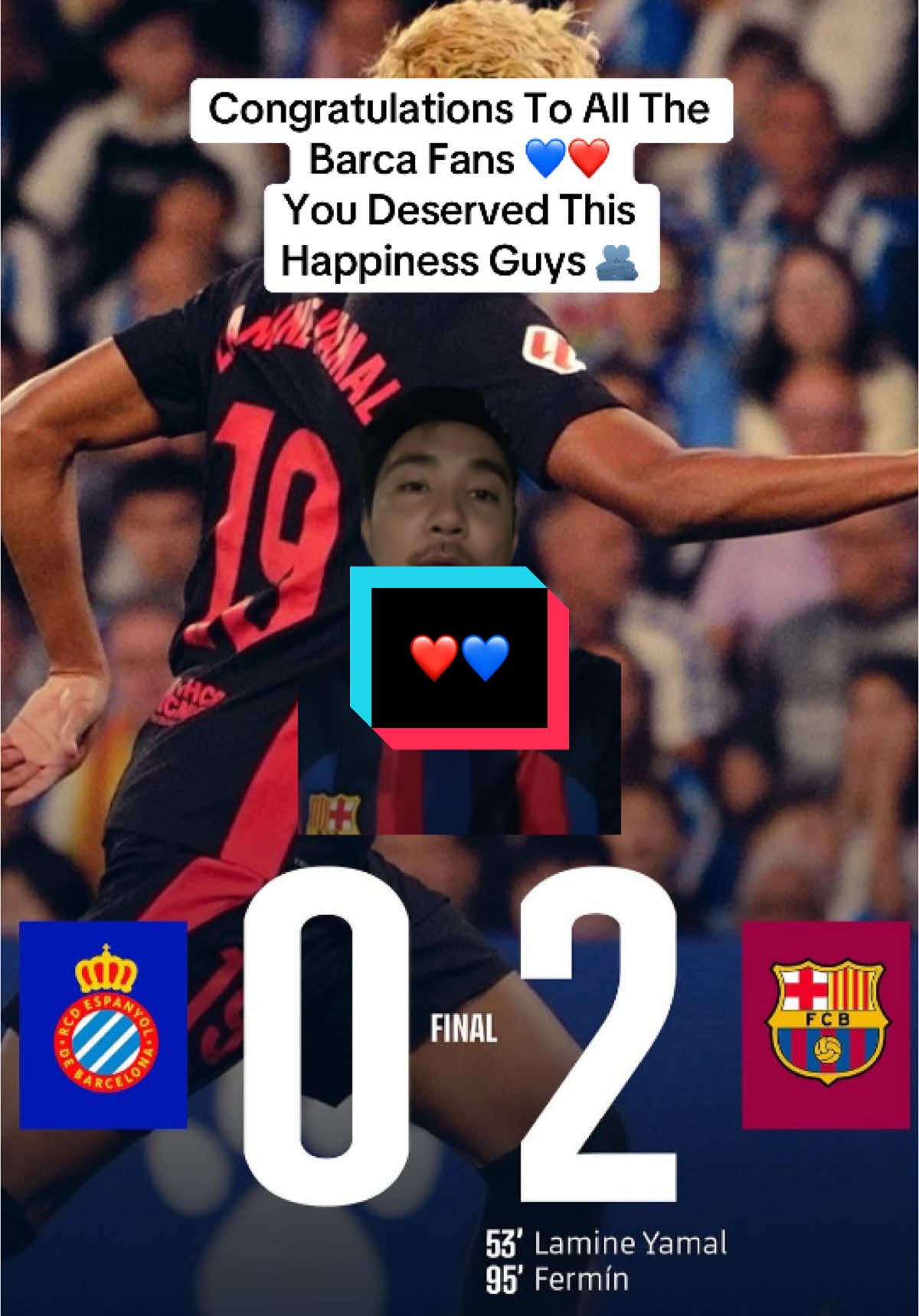 Yo Season Sakena Ni Pheri Barcaaa Lai ❤️💙 Visca Barca 🫂 Congratulations To All Barca Fans #espyanolvsbarca #messi #bingobdn #fcbarcelona #laliga #nepalitiktok #fyp #laliga #creatorsearchinsights 