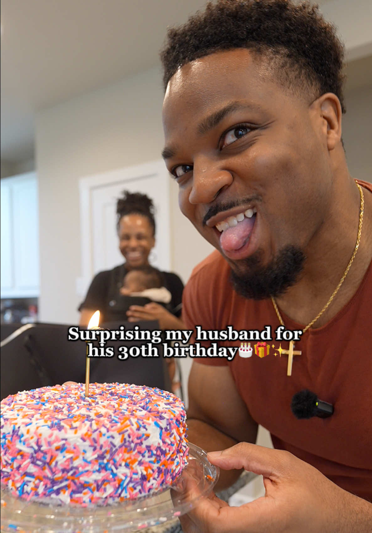 I’m glad he loved everything 🥹🥰🤍 #birthdaysurprise #30thbirthday #husbandsreaction 