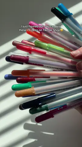 Buy before it’s too late!!!! ⏰‼️ #Sakura #sakurapens #pens #write #writing #drawing #draw #fyp #tiktokshop #buynow 