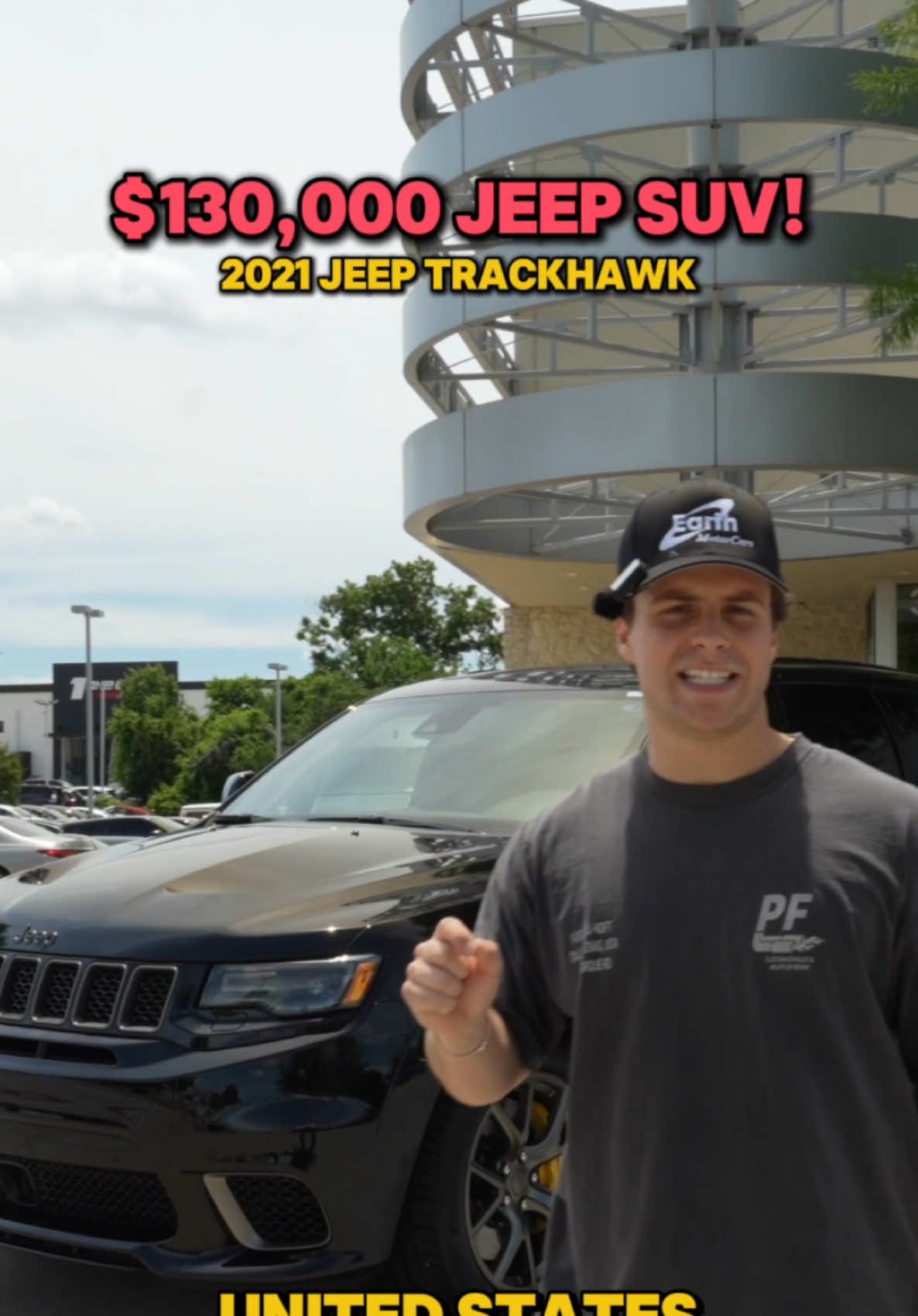 Do you think Jeep Trackhawks are worth the 6 figure mark? These are getting harder and harder to find - especially with low miles and in stock condition! #sales #negotiation #dealership #jeep #trackhawk