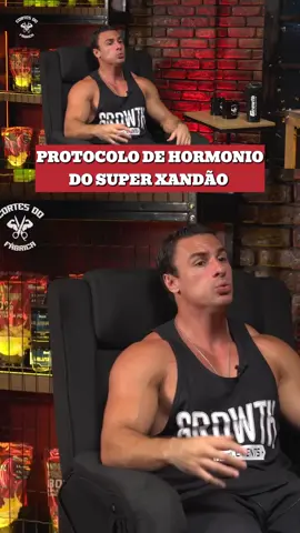 SUPER XANDÃO FALA SOBRE OS HORMONIOS QUE TOMAVA - #fabricademonstro #maromba #fyp #academia #leostronda #superxandao #xandao #leo