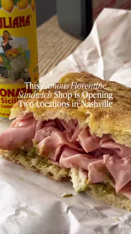 This famous Florentine sandwich shop is opening TWO locations in Nashville, LET’S GET INTO IT. 🥪 All’Antico Vinaio is one of the most iconic sandwich spots in Florence, Italy, known around the world for their overstuffed sandwiches served on freshly baked schiacciata, a Tuscan flatbread that’s crisp, chewy, and deeply flavorful. Founded in 1989 just steps from the Uffizi Gallery, the shop quickly became a must-visit for both locals and tourists, with lines regularly stretching down the street. Their sandwiches went viral for a reason, think generous layers of prosciutto, salami, creamy pecorino, truffle spreads, spicy eggplant, and fresh mozzarella, all tucked into warm, olive oil-brushed bread. Popular picks include the Favolosa (salame toscana, pecorino cream, artichoke cream, and spicy eggplant) and the La Paradiso (fresh sliced mortadella, stracciatella, pistachio cream and pistachios), though every option is fully customizable. After major success in New York, LA, and Las Vegas, the brand is expanding to Nashville with two new locations: one in Midtown and another in The Gulch. Word on the street is the Midtown shop is opening first and it’s expected to open its doors very soon. Expect bold Italian flavors, giant sandwiches made with care, and a fast-casual setup that brings a little slice of Florence to Music City! #nashville #nashvillerestaurants #nashvilleeats #nashvillefood #WhereToEat #allanticovinaio #sandwich #italiansandwich 