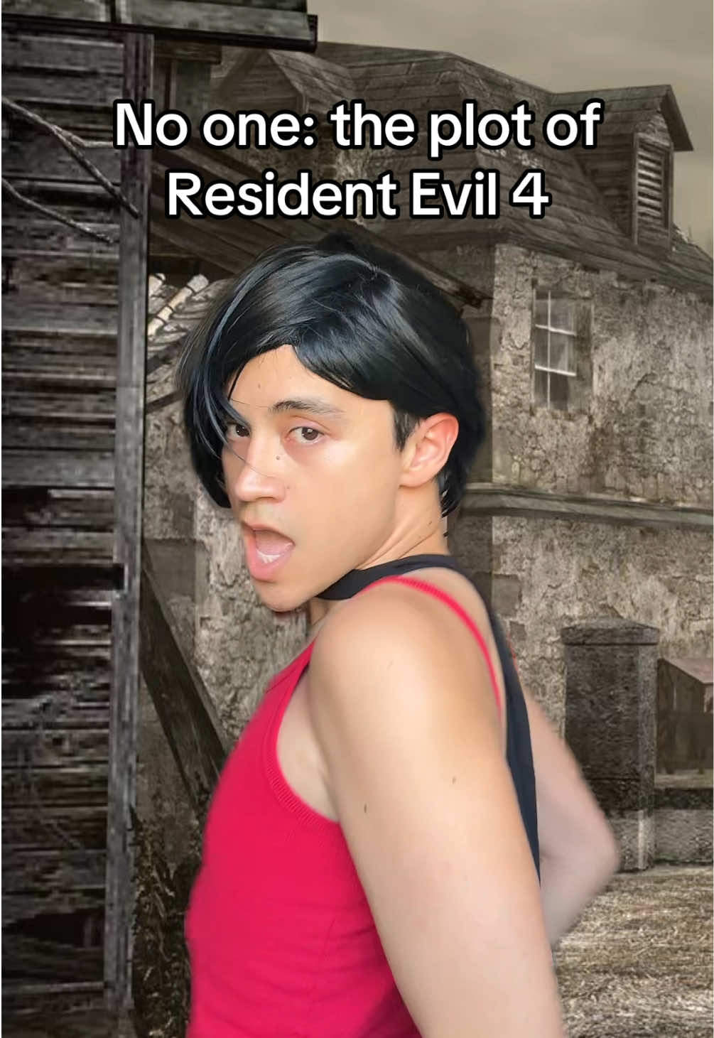 #greenscreen #fyp #residentevil #re4 #adawong #leonkennedy #residentevil4 @Resident Evil 