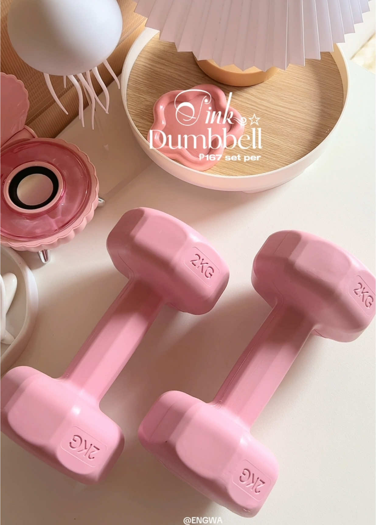 2kg-6kg Lady Dumbbell Muscle 🏋🏼‍♀️ #ladydumbbell #dumbbell #workoutathome #dumbbellworkout #dumbbellforwoman 