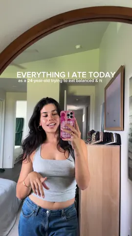 what I ate today!! ⭐️ been feeling really good lately #whatieatinaday 