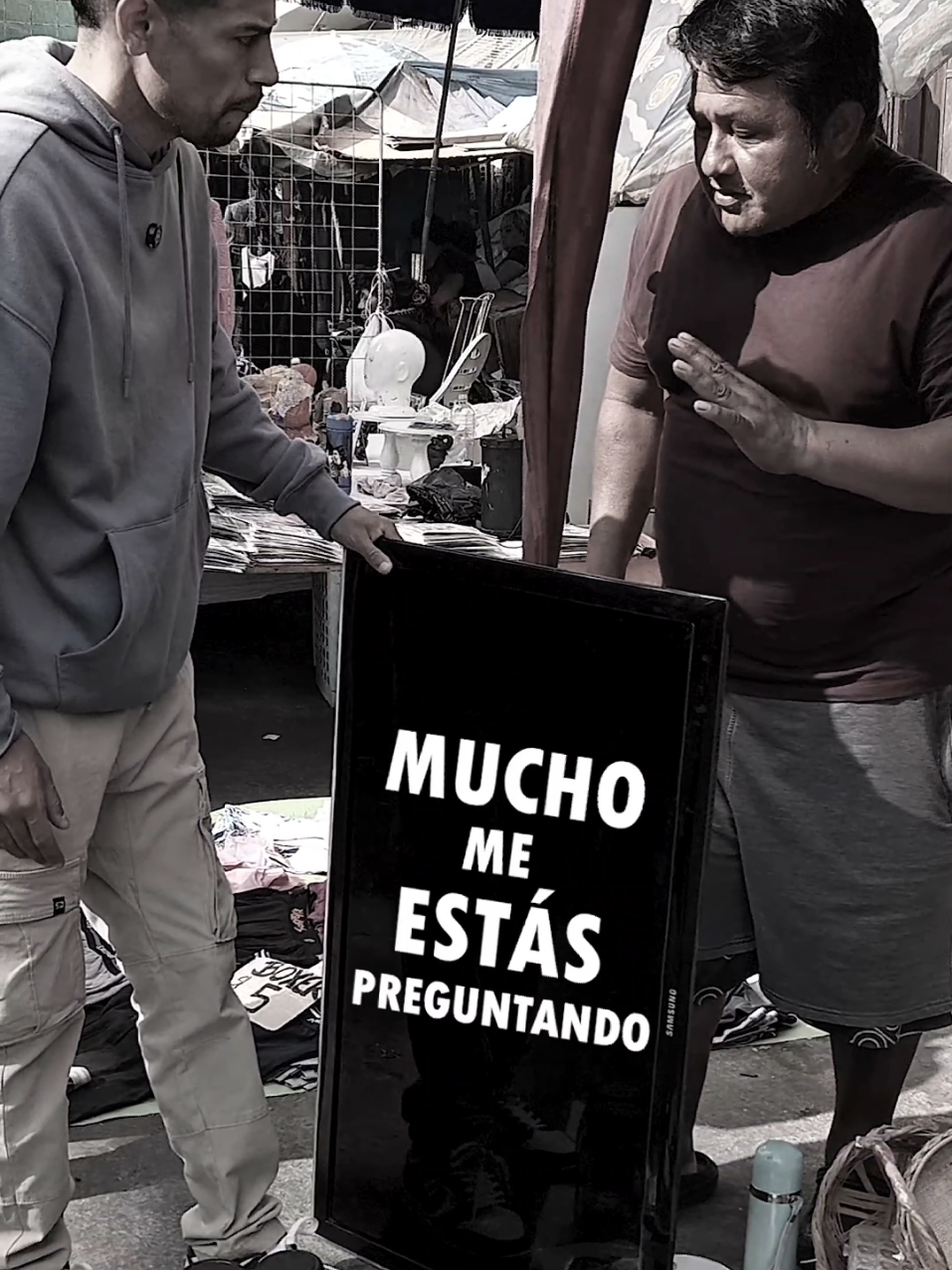 Comprando televisor en la cachina #basura #casaphone #arreglar #reparaciondetv #tecnico #reciclar 