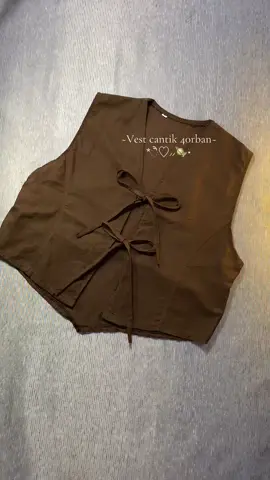 Sumpah ini cantik bgtt guysss🤎🤎#vestrompitali#vestkoreanstyle 