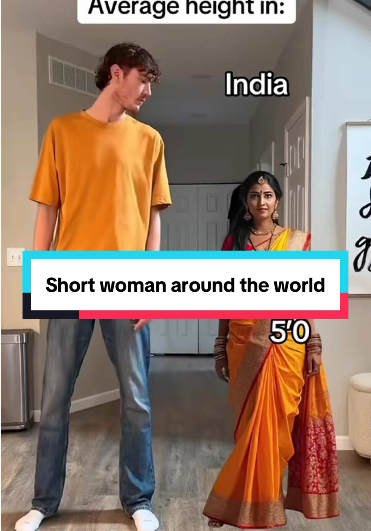 Average height of women around the world #tall #short #throwback 