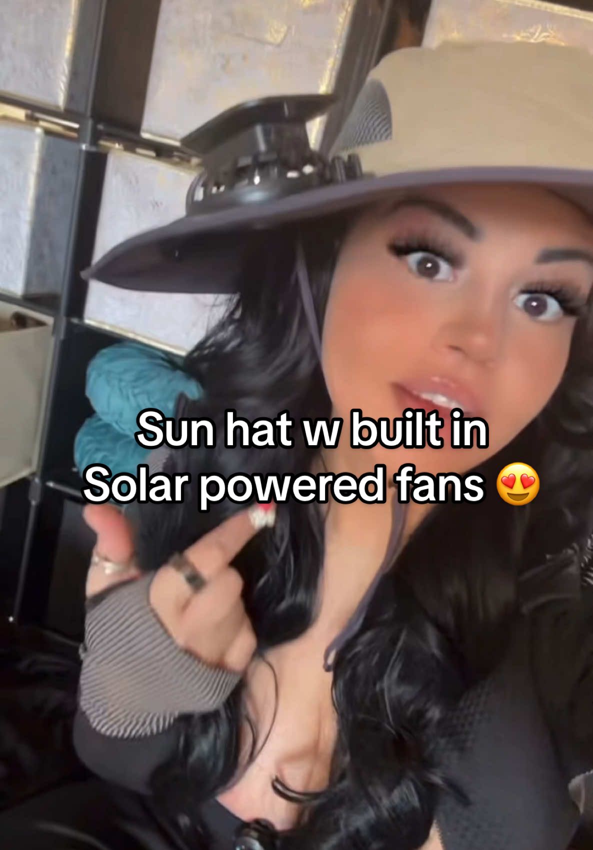 Don’t judge me lol built in solar panels on a hat ? 😍 #SolarFanHat #SolarHatFan #OutdoorFanHat #FishingHatFan #SolarPoweredHat #WideBrimHat #StayCool #SummerGear #CampingEssentials #HikingGear #tiktokshopmusthaves #ttsacl #tiktokshopmothersday #tiktokshopsummerturnup #ttslevelup #fyp #viral #summerfinds #coolinghat #heatwavehack #ttsacl #tiktokshopfathersday #tiktokshopmemorialday #tiktokshopcreatorpicks 