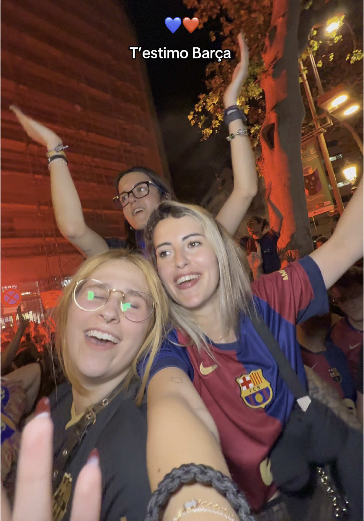 T’estimo @fcbarcelona 💙❤️