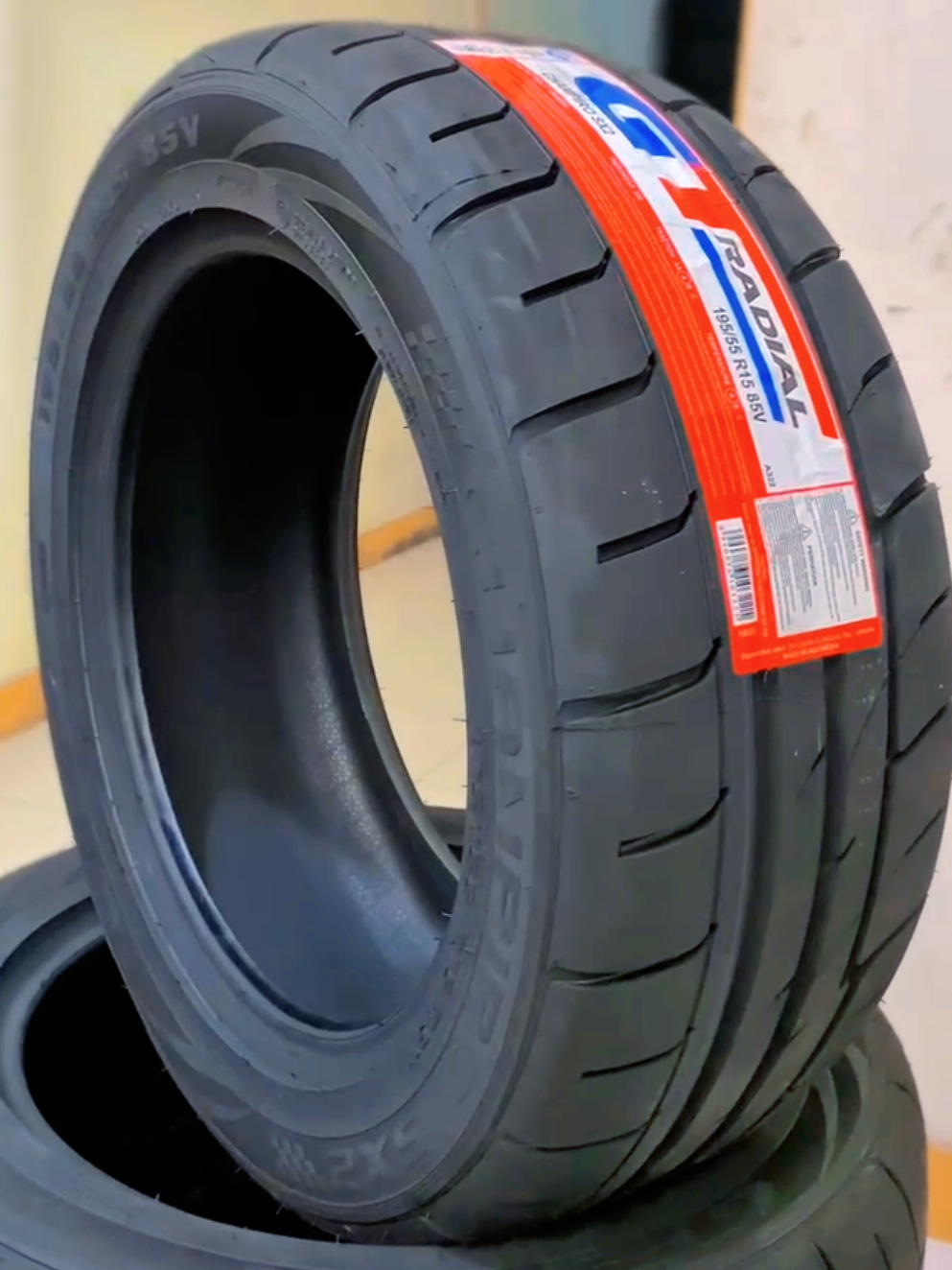 champiro sx2 195/55/15 ready stok #sx2 #gtradial #bansemislick #banmobil #fyp #velgmobil 