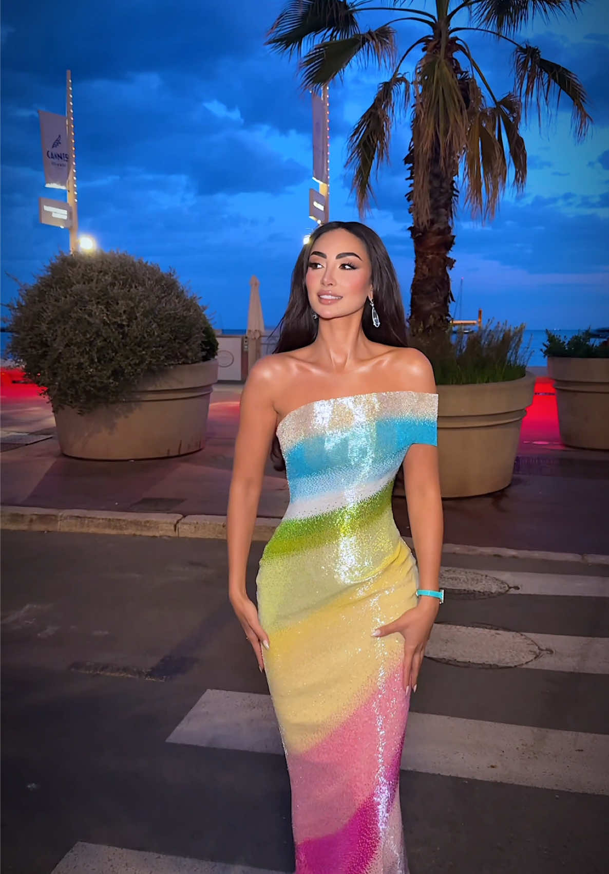 🧜‍♀️✨💫  @cannes film festival.  @Chopard 