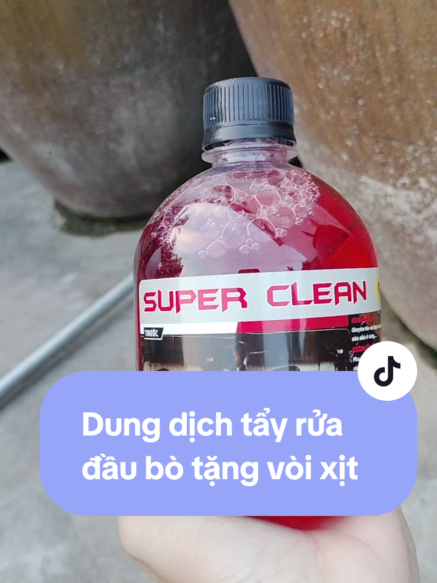 Dung dịch tẩy rửa đầu bò tặng vòi xịt dung tích 500ml #superclean #xuhướng  #tayruaxemay #xuhướng  #LêLực #xuhướng  @Lê Lực #xuhướng  @Lê Lực #xuhướng  @Lê Lực #xuhướng 