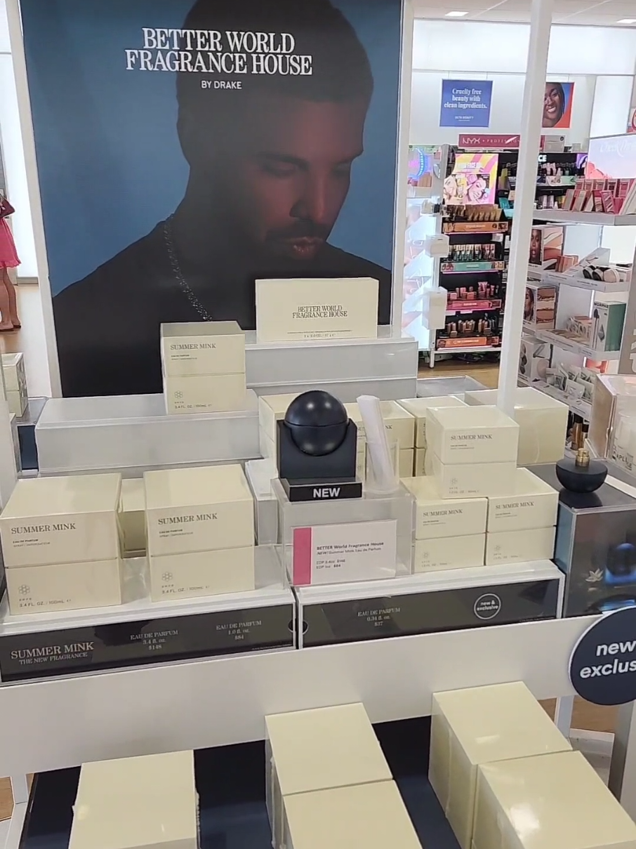 @Ulta Beauty Just Dropped Drake's New Cologne Summer Mink. I had to go to 3 Ulta's to find it. It was sold out at the first 2.  #drake #drakefans #champagnepapi #new #ulta #cologne #drizzydrake #perfume #perfumetiktok #trending 