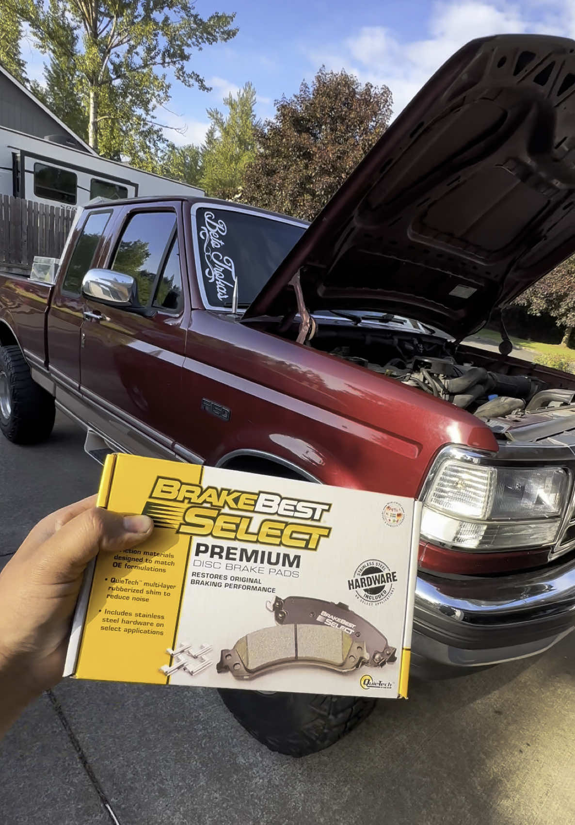 Instalacion de Balatas / Frenos en mi Eddie Bauer #FordF150 #Foringa #35x1250R15 #15x10 #F150 #OBSFord #Ford #FYP 