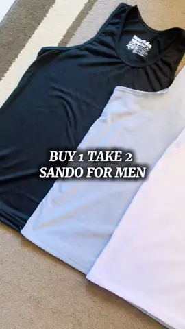 Buy 1 Take 2 Sando ganda ng quality #sando #sandoformen 
