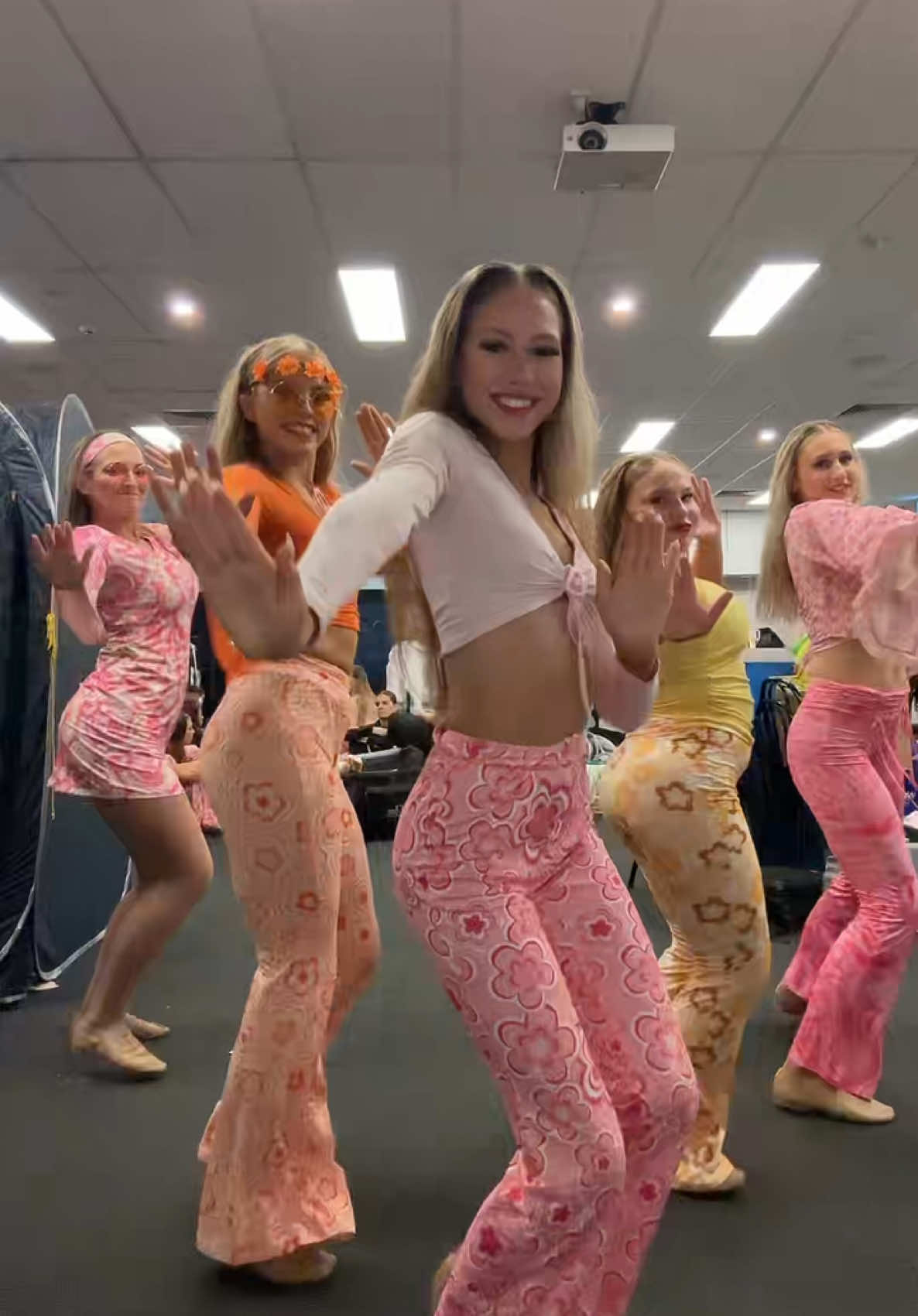 Pumped for Day 3!! ☮️ #msscdance#hippie 