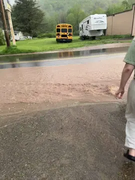 Good ole #pennsylvania storm 😂 Anyone have a kayak we can borrow?? #thatescalated #pacheck #mckeancounty 
