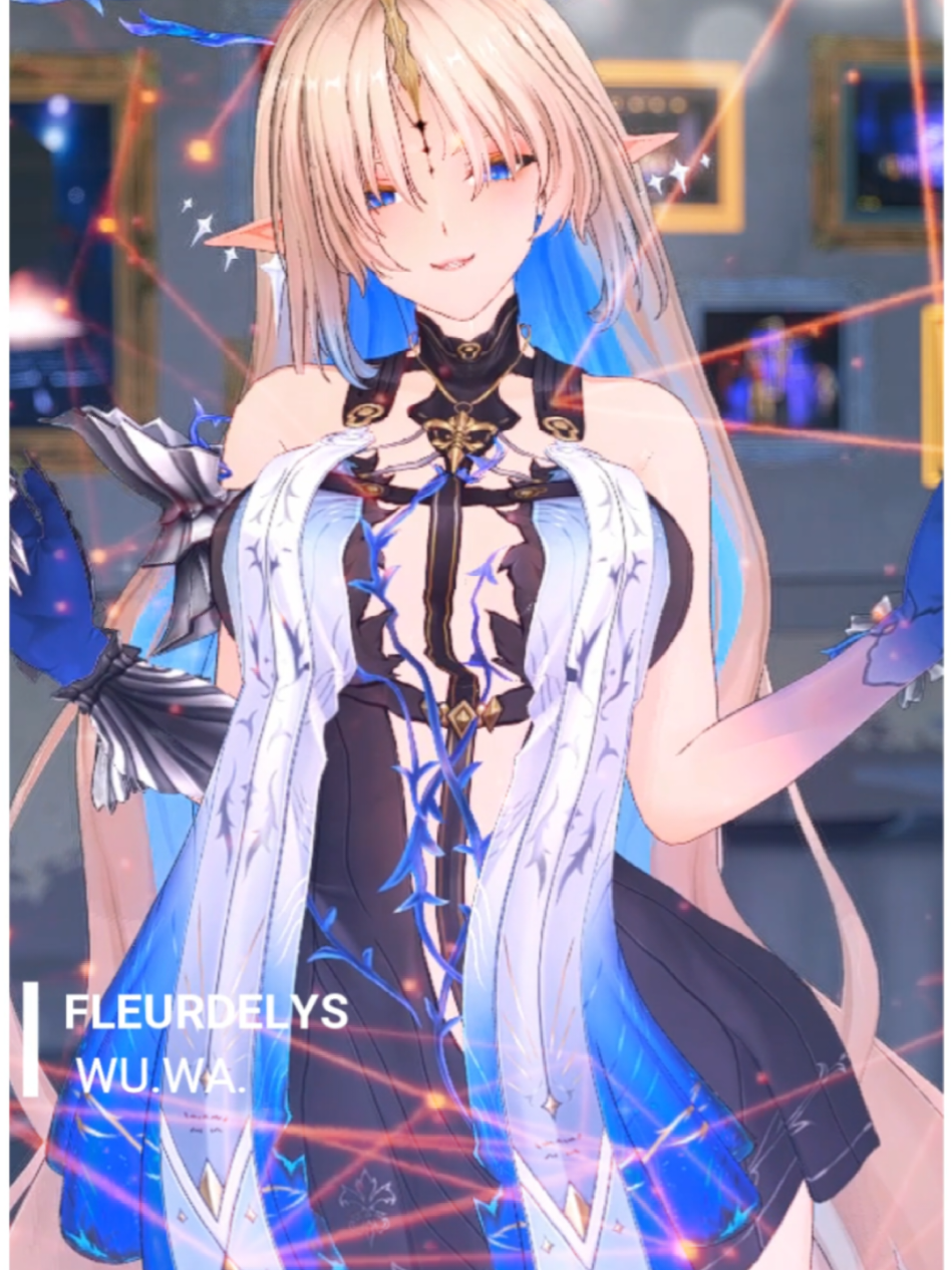 Fleurdelys Wuthering Waves  #fleurdelys #cartethyia #wutheringwaves #wuwa #elf #medieval 