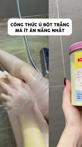 Công thức ủ trắng mà út bắt nắng của tôi nè . Vừa an toàn mà da bật tông hẳn luôn á 🛒✨#huyenchamchi25 #bottamtrang #bodydep #lamdepda #skincarebody #reviewchanthat #xuhuong #trending 