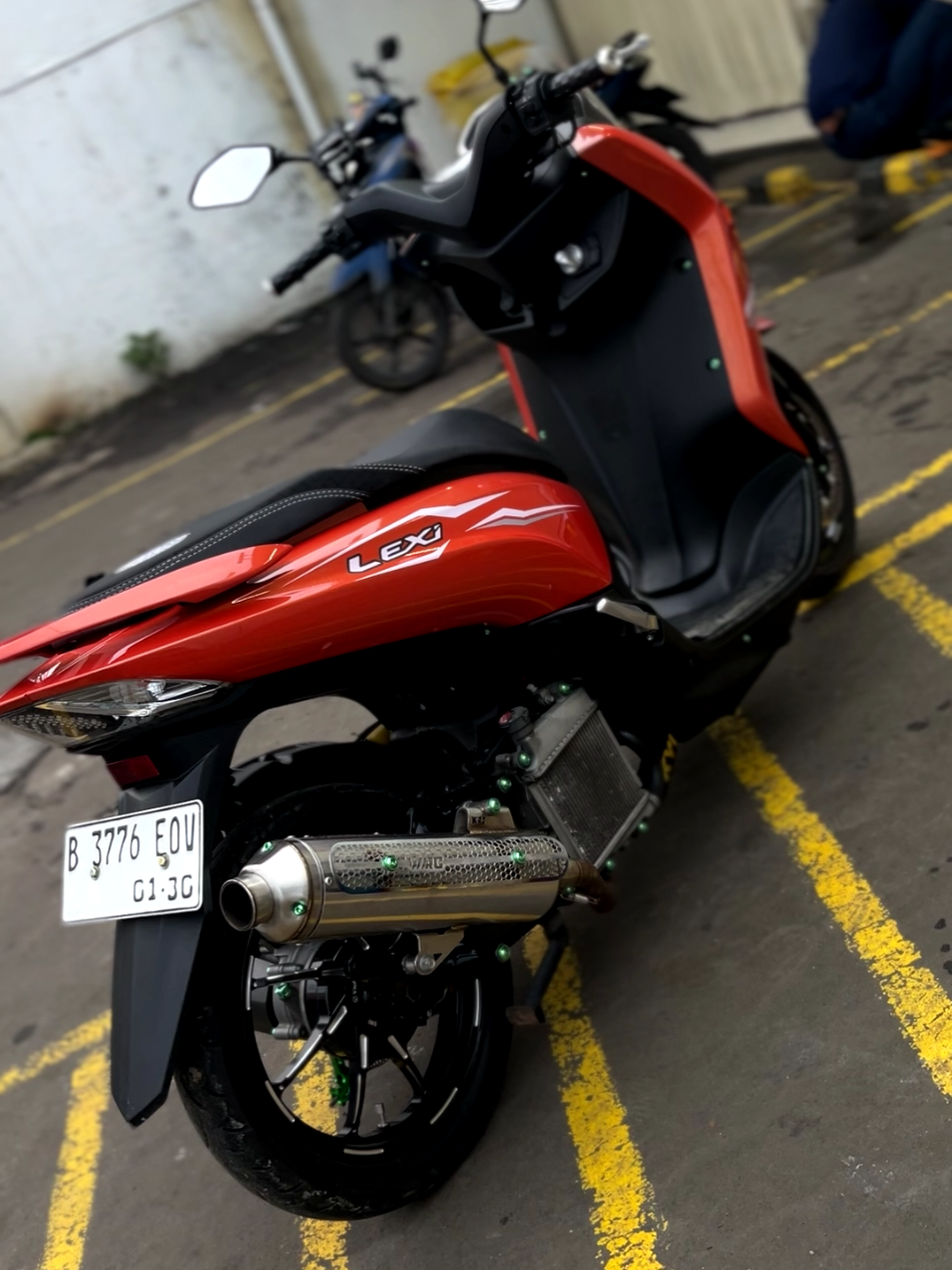 biar ga polos #lexiindonesia #leximodifikasi #yamaha #lexi125 #fypage 