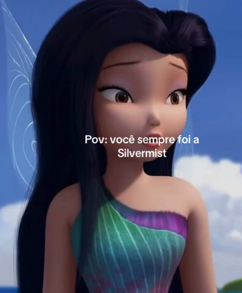 Eu sempre fui ela 🩵#viraliza #explorar #foyou #lyricsvideo #tinkerbell #tinkerbell #desenho #personagens #silvermist #fadas 