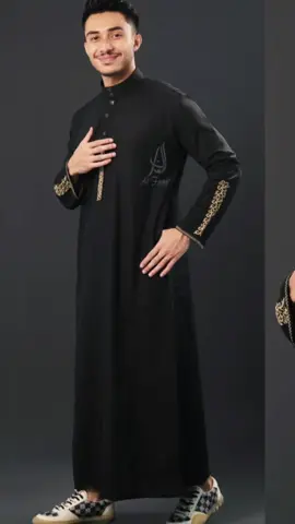 Jubah bordir pria model terbau dari alfaan#fyppppppppppppppppppppppp #fypage #promomakangajian #belilokal #hijrah #CapCut #gamispria #jubah #viralvideo #busanamuslim #fy 