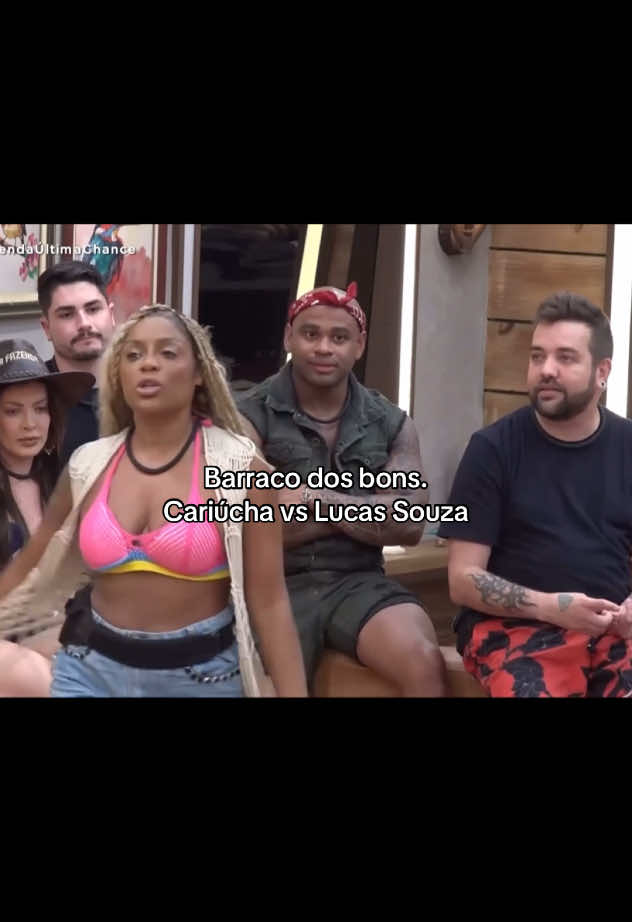 Ela quase surtando dnv no final mkkkkkkk #cariucha #lucassouza #afazenda15 