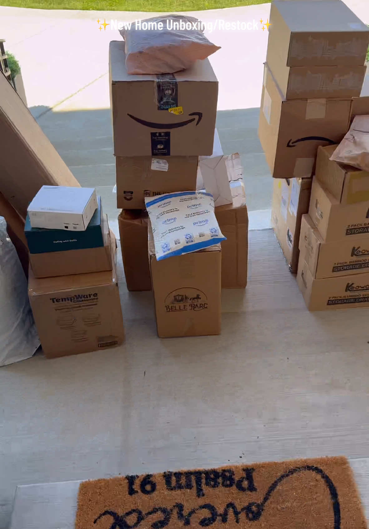 EVERYTHING removed from its original container & organized the way like it! Are you a decanter like me?? #Costco #CostcoHaul #Restock #Refill #CleanTok #organizedhome #cleanhome #clean #organized #cleaningmotivation #cleaningtips #asmr #momtok #sahm #refill #groceryhaul