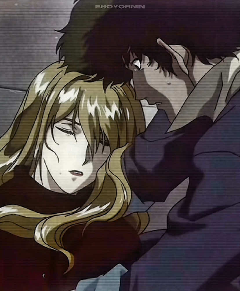 they belong together 🥀 #cowboybebop #spikespiegel #cowboybeboplatino #juliacowboybebop #spikexjulia #spikeandjulia #spikecowboybebop #cowboybebopedit #fyp #paratii 
