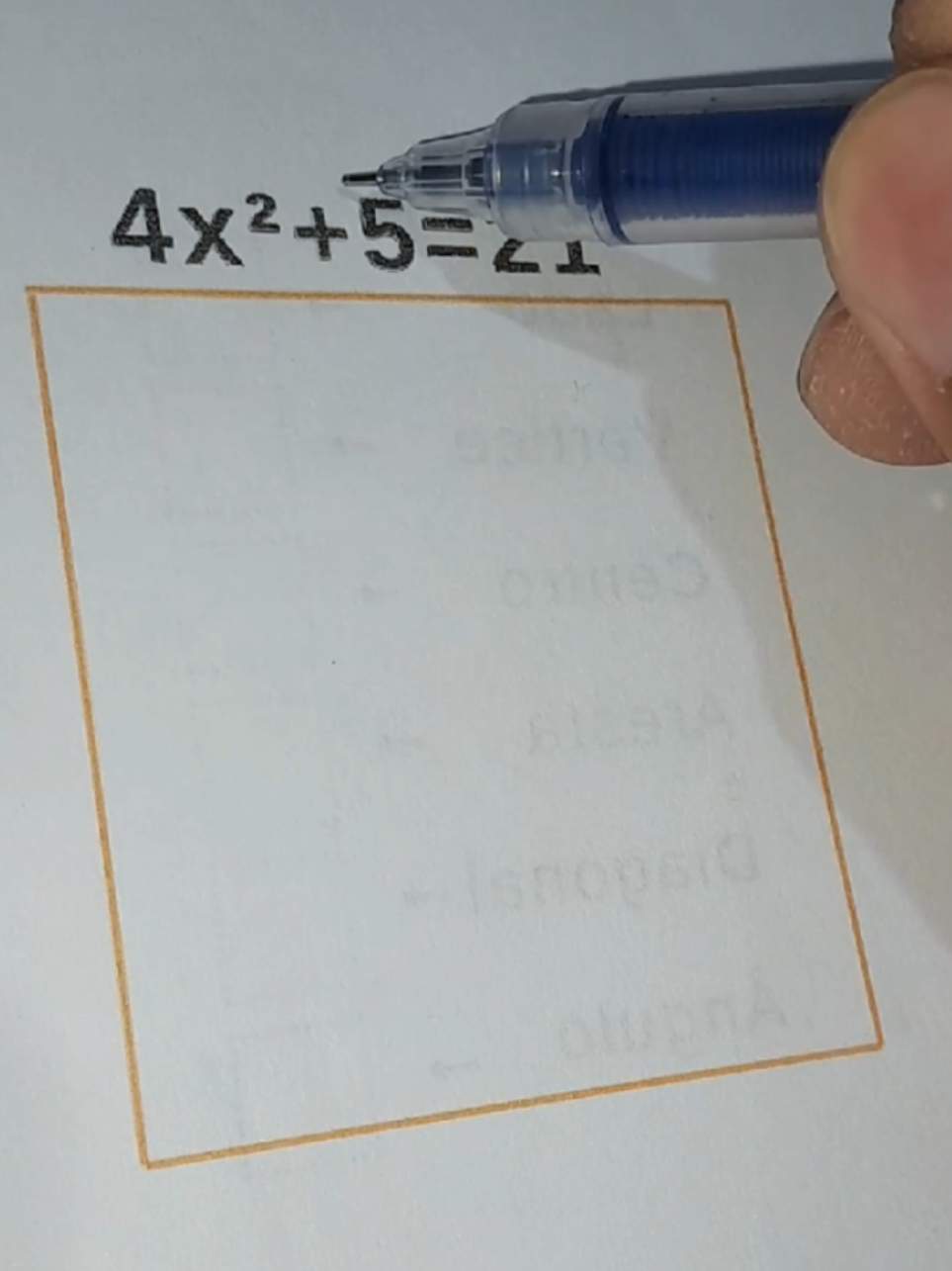 Equação do 2° grau. Eu cometi um erro no cálculo. alguém sabe ?  #matematica  #maths  #agoravocêsabe  #mathematik  #enem 