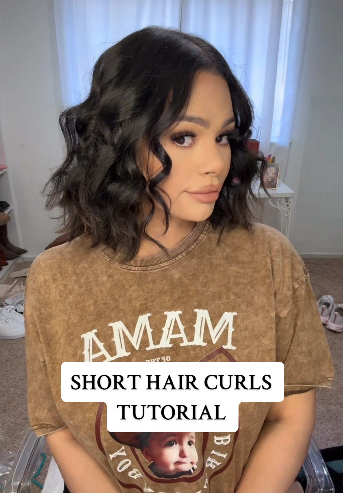 A little hair tutorial! #shorthair 
