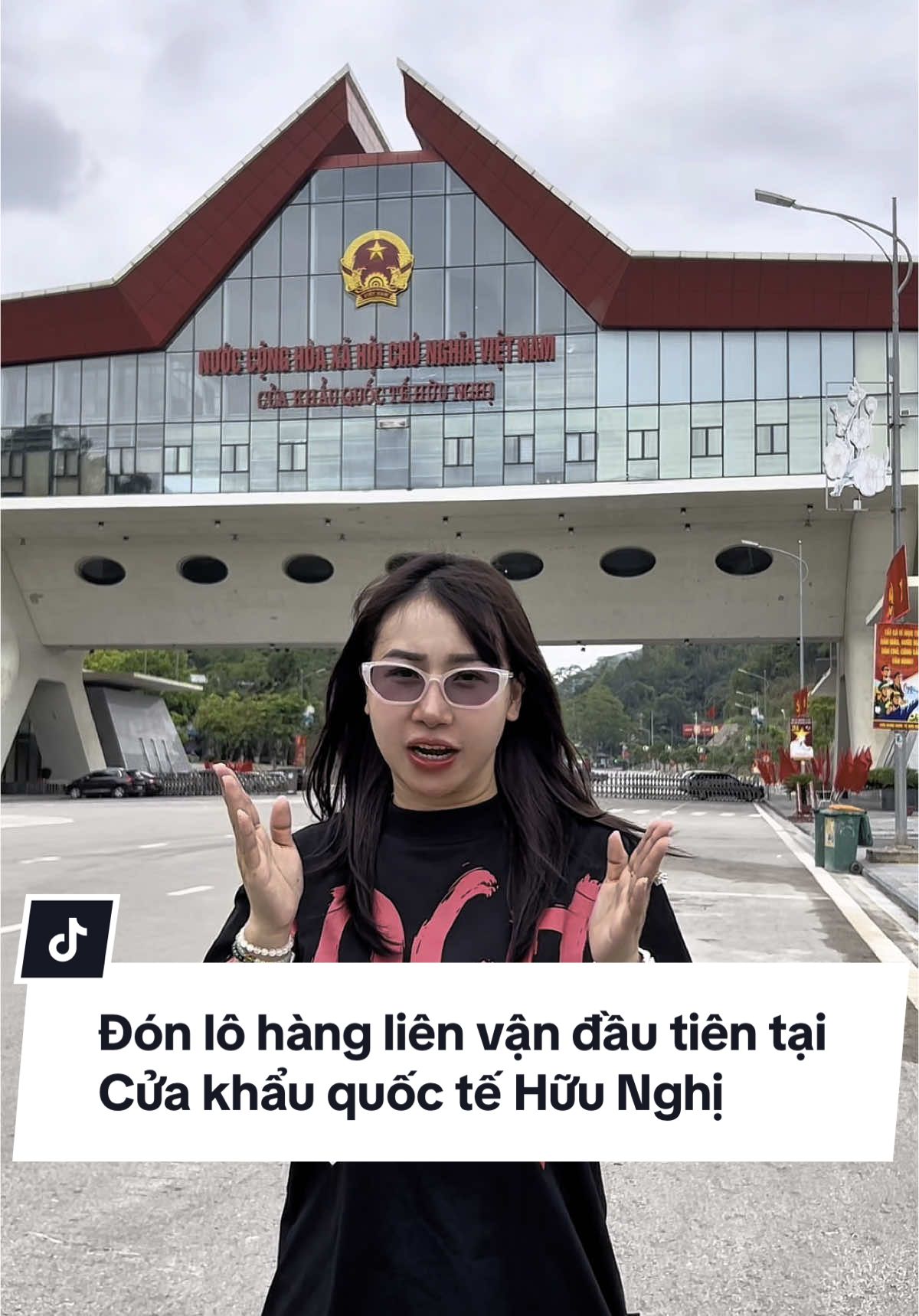 Đón lô hàng liên vận đầu tiên tại  Cửa khẩu quốc tế Hữu Nghị #XNK #logistic #cuakhau #hữunghị #Vietnam #Langson #Xuatnhapkhau #lienvan #Trungquoc #viral 