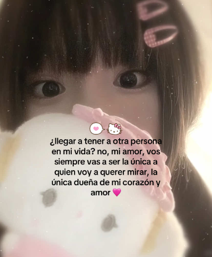 siempre va a ser ella, por y para siempre ella 🩷🩷🩷 #fyp #foryou #laamo #amoaminovia #ilovemygf #wlw #🏳️‍🌈 #paradedicar #Love 