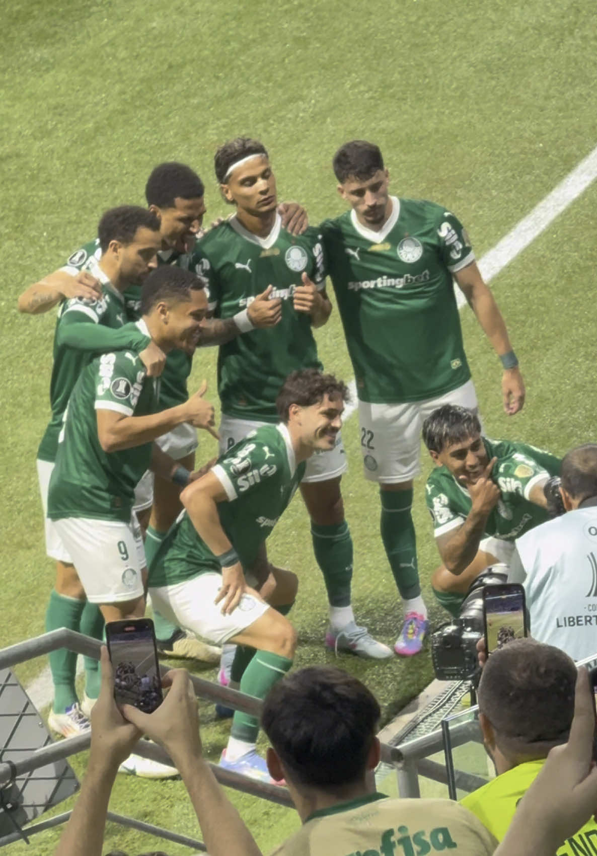 Comemoração Facundo Torres #palmeiras @SE Palmeiras 