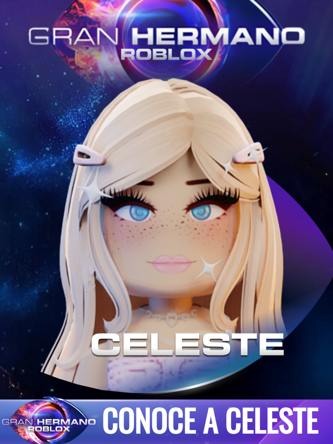 Conocé a Celeste: nueva participante de Gran Hermano ROBLOX | Castings abiertos! Para participar, unite a nuestro servidor de DISCORD! Link en la descripción. #granhermano #granarmado #granhermanoroblox #ghroblox #robloxfyp #viralvideos #paratii   #fyp 