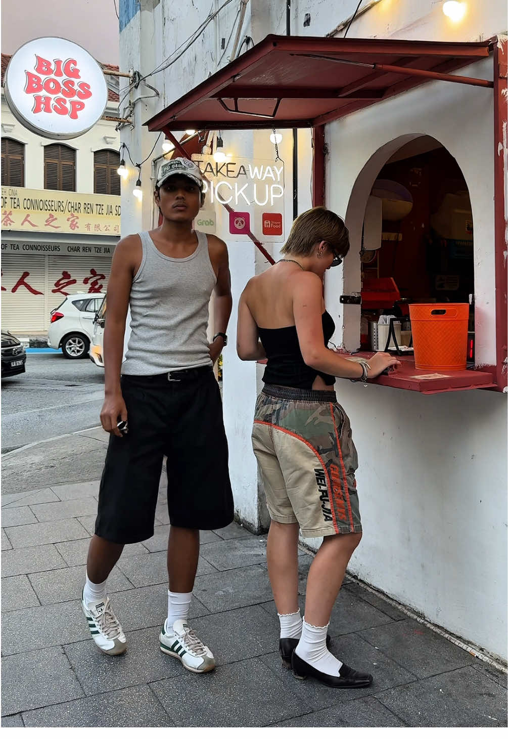 fit check with strangers 👔 #OOTD #outfitinspo #outfitideas #kualalumpur #matchingfits #fashioncouple #fashion #fashiontiktok #fyp 