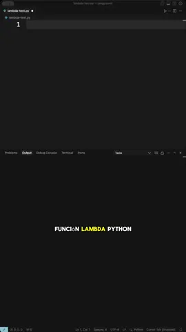 Qué es Lambda? Acá un ejemplo para explicarlo #python #coding #programacion