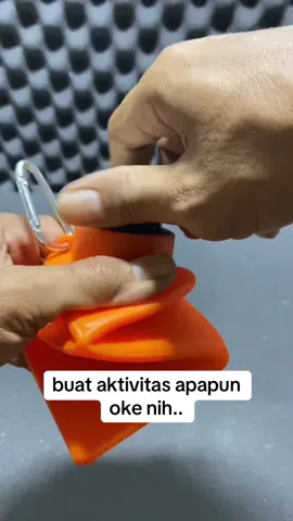botol minum lipat bahan silikon#botolminumlipat #botolminumsilicone #botolminumkaret #racuntiktok 