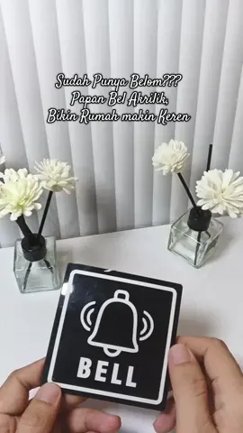 papan Bel Akrilik #papanbelakrilik #papanbelrumah ##akrilik 