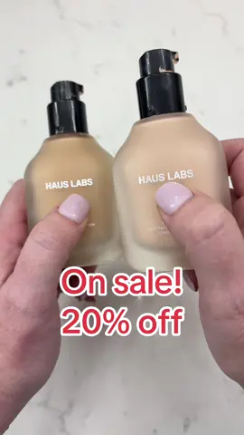 #hauslabs #hauslabsfoundation #swatches #foundationreview #fullcoveragefoundation #buildablecoverage 