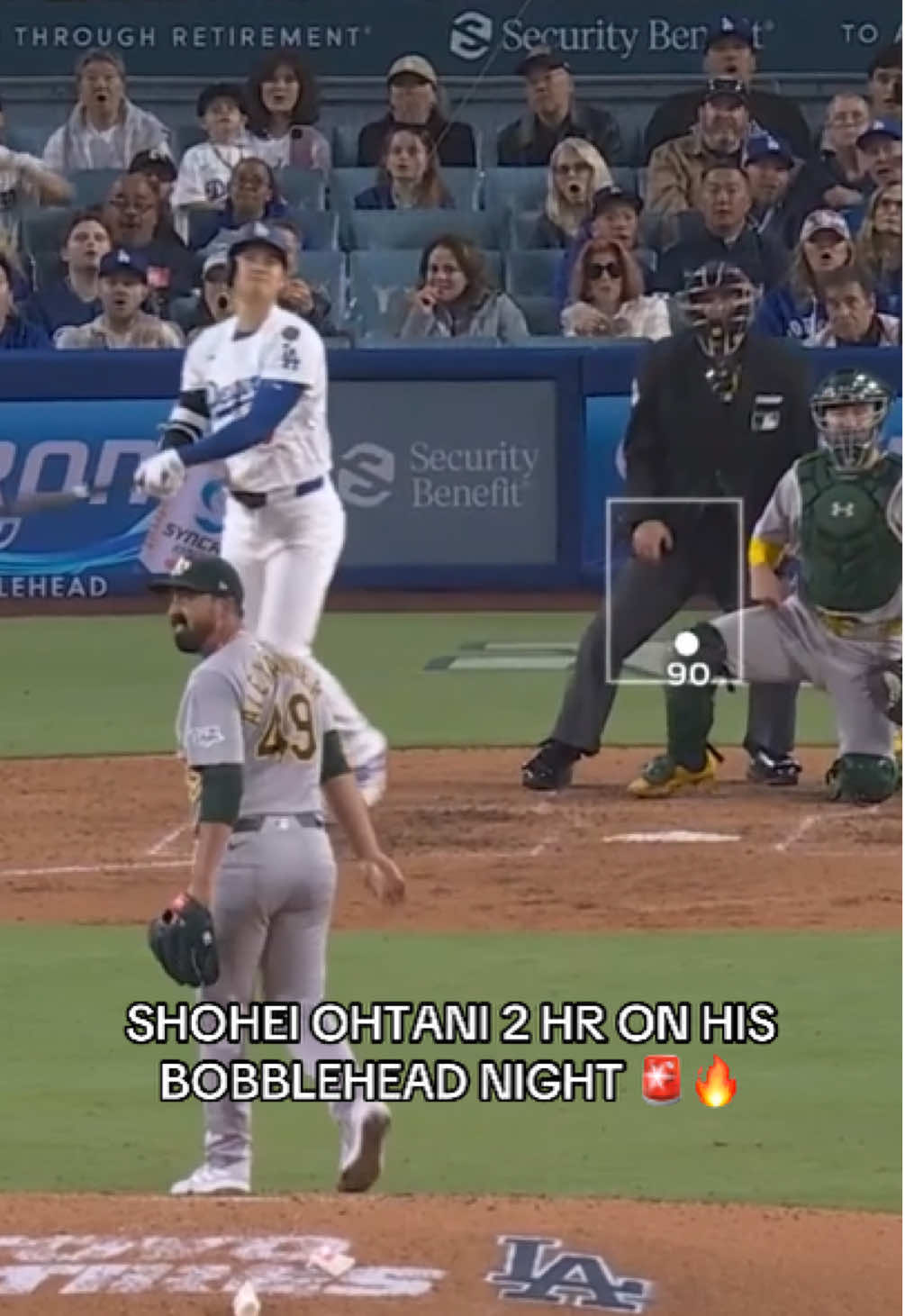 Ohtani is now tied for the MLB lead with 15 HR 😤 (@MLB, @Sportsnet 🇨🇦) #dodgers #baseball #ohtani #shoheiohtani #ladodgers #fyp 